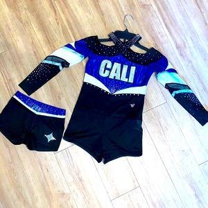 California Allstars CALI kids cheer uniform 2015-2017